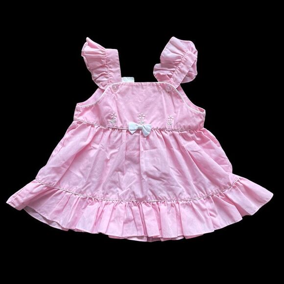 Vintage Baby Girl Pink Dress - Picture 2 of 11